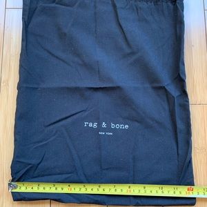 Authentic rag & bone dust bag